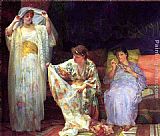 Henry Siddons Mowbray The Harem painting
